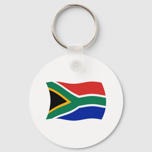 South Africa Flag Keychain (Front)