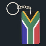 South Africa Flag Keychain<br><div class="desc">South Africa Flag Feel free to modify the design according to your own preferences. You may change the design location, orientation, background colours and size. Also, you may add your own text, or slogan set its font, location and size, all in order to create the ultimate personal gift for you...</div>