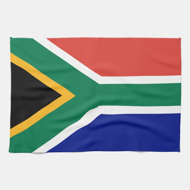 South Africa Flag Kitchen Towel (Horizontal)