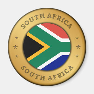 South Africa Flag Magnet
