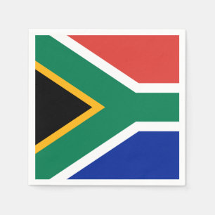 South Africa Flag Napkin