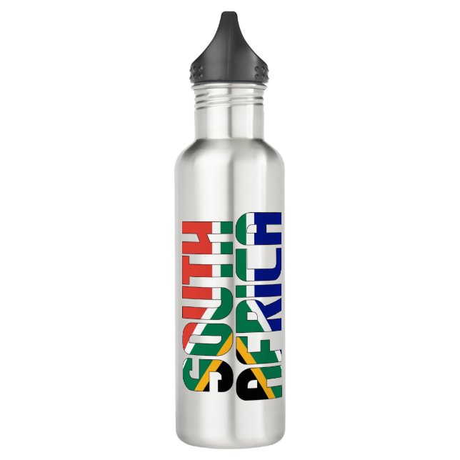 South Africa Flag Patriotic 710 Ml Water Bottle (Left)
