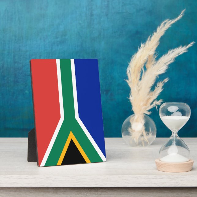 South Africa flag Plaque (Side)