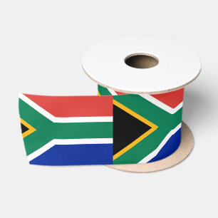 South Africa Flag Satin Ribbon