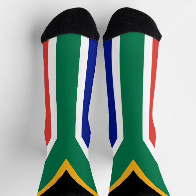 South Africa Flag Socks (Top)