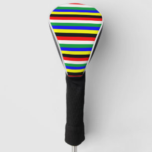 South Africa flag stripes lines symbol Golf Head Cover