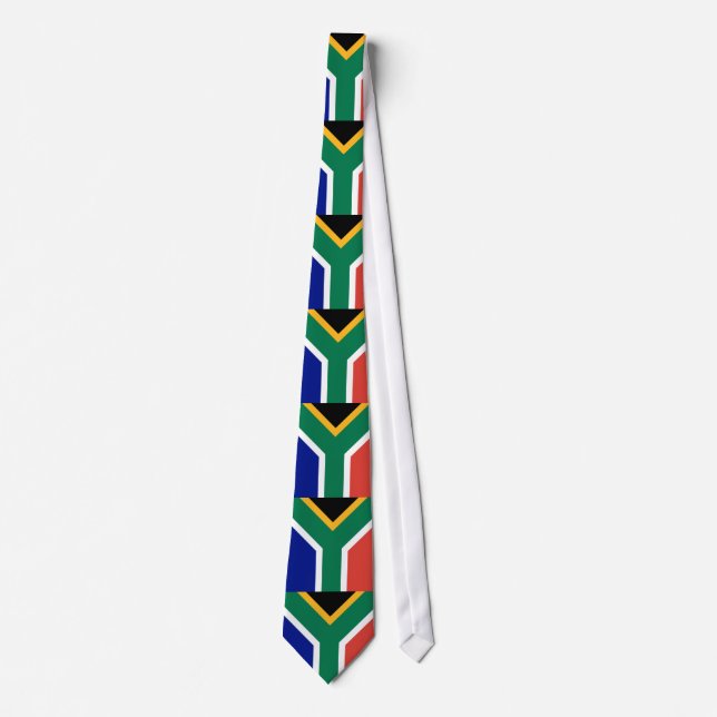South Africa Flag Tie (Front)