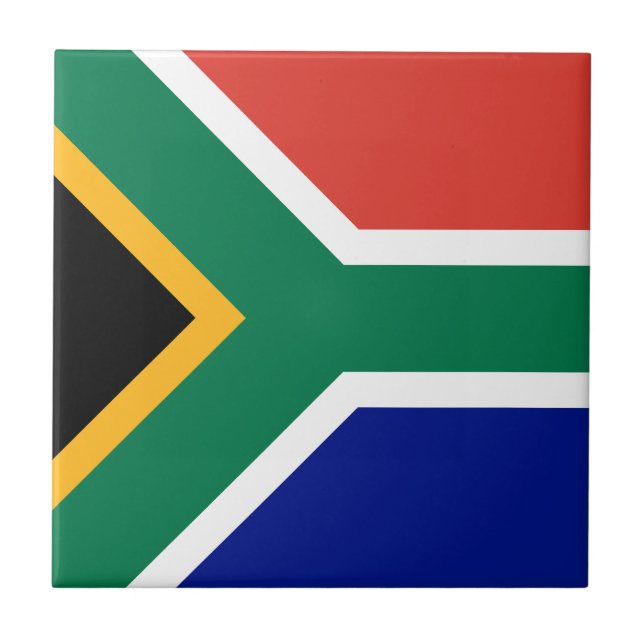 South Africa Flag Tile (Front)