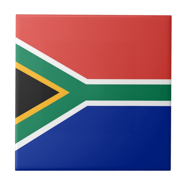 South Africa flag Tile (Front)
