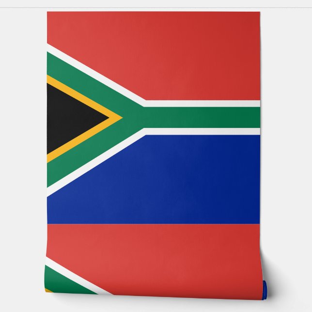 South Africa flag Wallpaper (Unrolling)