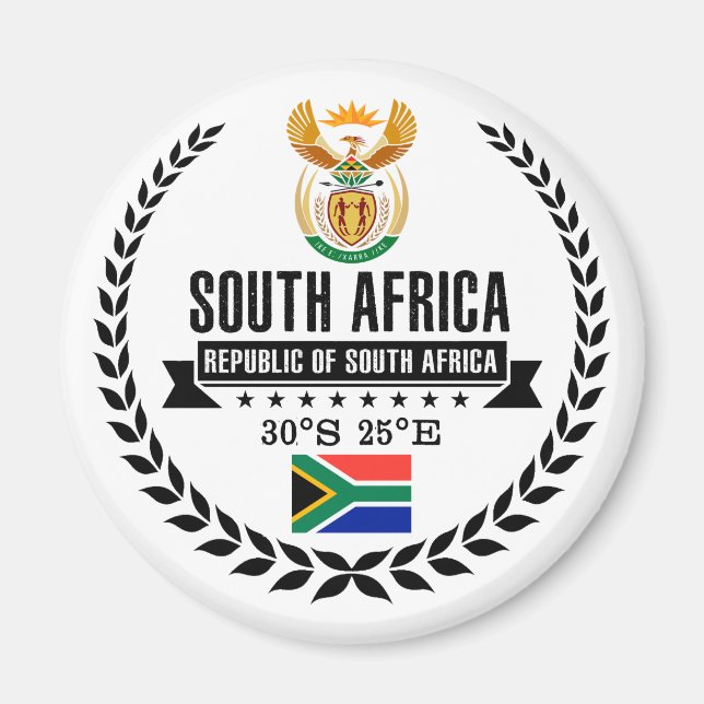 South Africa Magnet (Front)