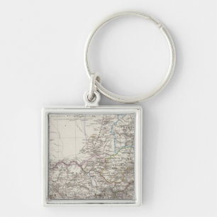 South Africa Map Keychain