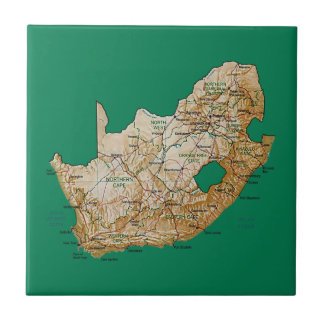 South Africa Map Tile