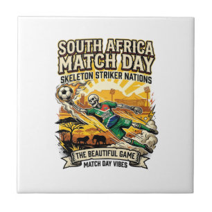 South Africa Match Day Skeleton Striker Nations Hi Tile