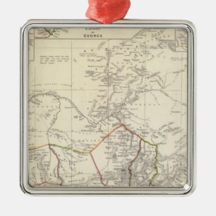 South Africa Metal Ornament