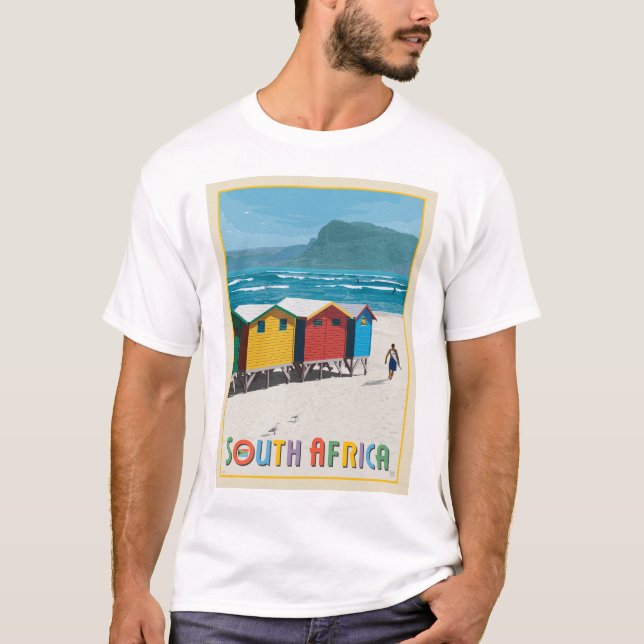 South Africa | Muizenberg Beach T-Shirt (Front)