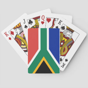 South Africa National World Flag Playing Cards