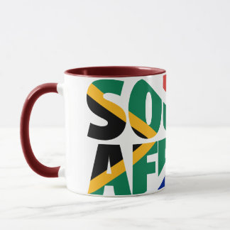 South Africa Roots South African Flag Braai Mug