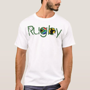South Africa Rugby Fans T-Shirt Pass Ball