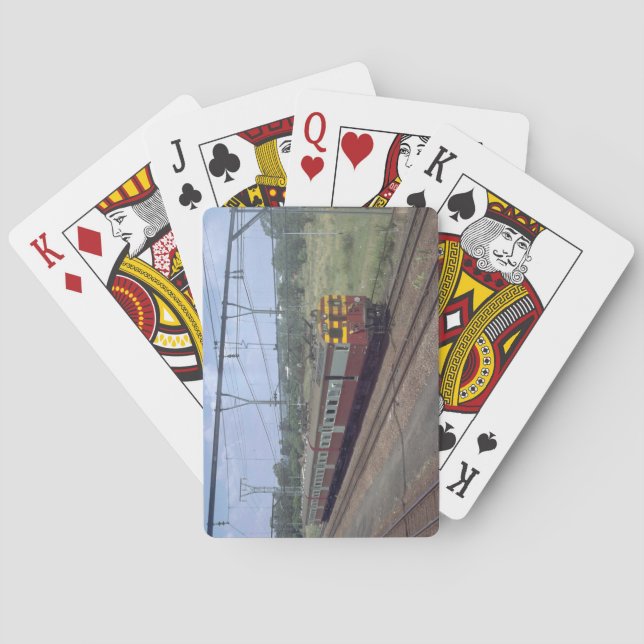 South Africa, SAR MU_Trains of the World Playing Cards (Back)