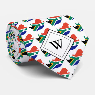 SOUTH AFRICA Scripture J3:16 Monogram Christian Tie