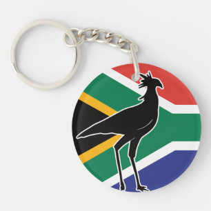 South Africa Secretarybird Secretary bird African Keychain