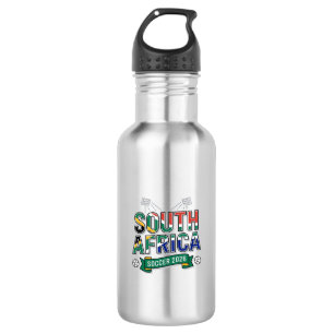 South Africa Soccer 2026 Soccer Bold Country Typog 532 Ml Water Bottle