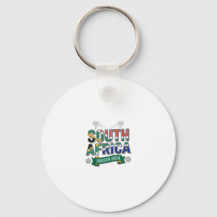 South Africa Soccer 2026 Soccer Bold Country Typog Keychain