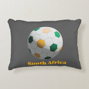 South Africa Soccer Accent Pillow
