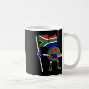 South Africa Soccer Jersey Africa Flag Footbyll Da Coffee Mug
