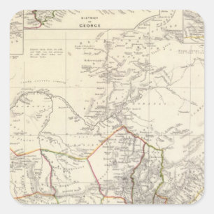 South Africa Square Sticker