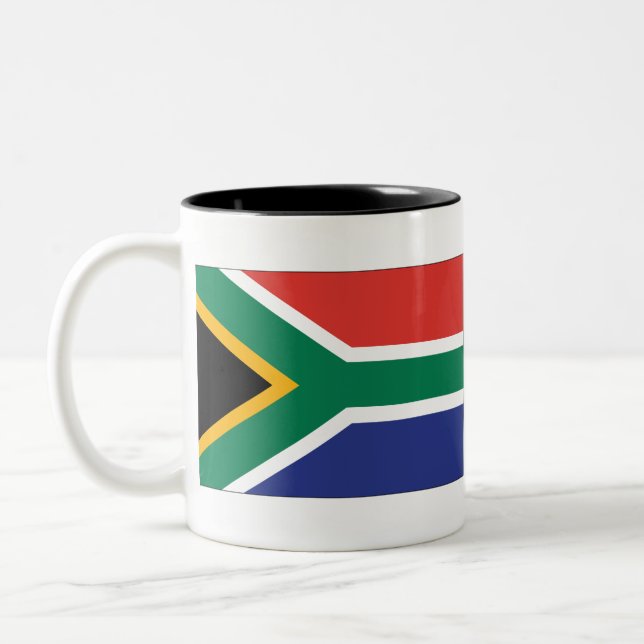 South Africa Two-Tone Coffee Mug (Left)
