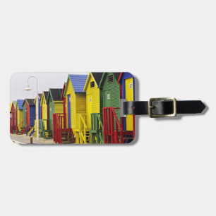 South Africa, Western Cape, St James. Colourful Luggage Tag