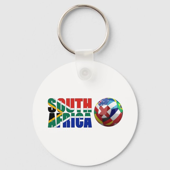 South africa world cup 2010 T-Shirts Keychain (Front)