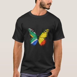 South African Congon Flag Butterfly T-Shirt
