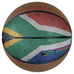 South African flag Basketball