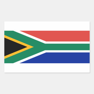 South African Flag, Flag of South Africa Sticker