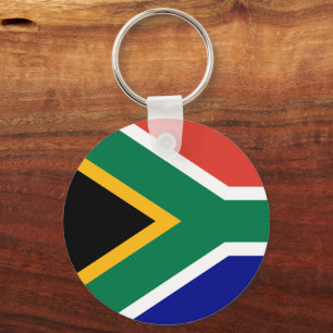 South African Flag Keychain