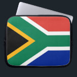 South African Flag Laptop Sleeve<br><div class="desc">Add a touch of South African pride to your tech accessories with our exclusive laptop sleeve featuring the flag of South Africa! Crafted with meticulous attention to detail, this laptop sleeve is not just a protective cover; it’s a celebration of South Africa’s vibrant culture and heritage. The stylish design prominently...</div>