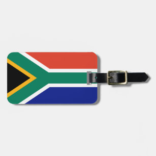 South African Flag Luggage Tag