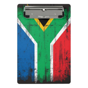 South African flag Mini Clipboard