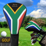 South African Flag & Monogrammed Golf Clubs Covers<br><div class="desc">GOLF Head Covers: South Africa & South African Flag monogrammed name,  golf games - love my country,  travel,  holiday,  golfing patriots / sport fans</div>