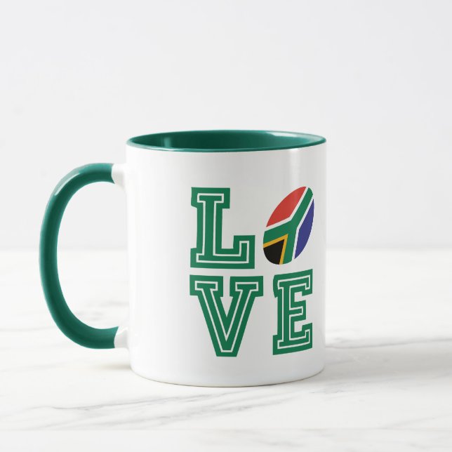 South African Flag Mug (Left)