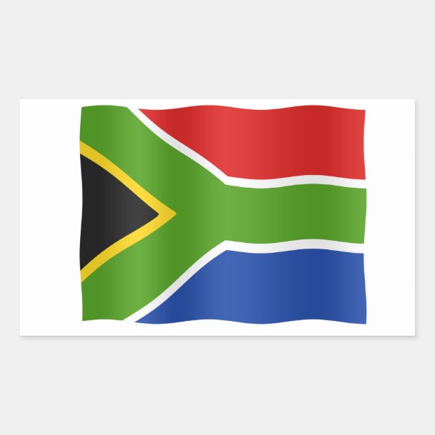 South African Flag Stickers Zazzle Ca 6711