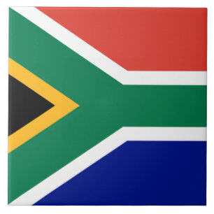 South African Flag Tile