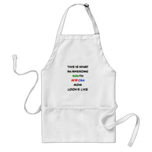south african mom, awesome standard apron