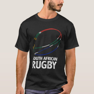 South African Rugby Bokke South Africa Flag T-Shirt
