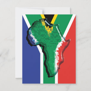 South African rugby invitations template
