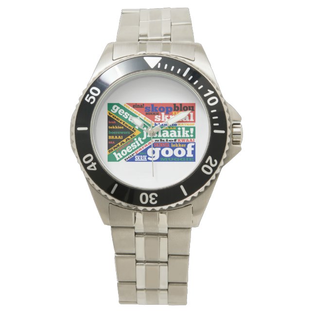South African slang and colloquialisms Watch (Front)