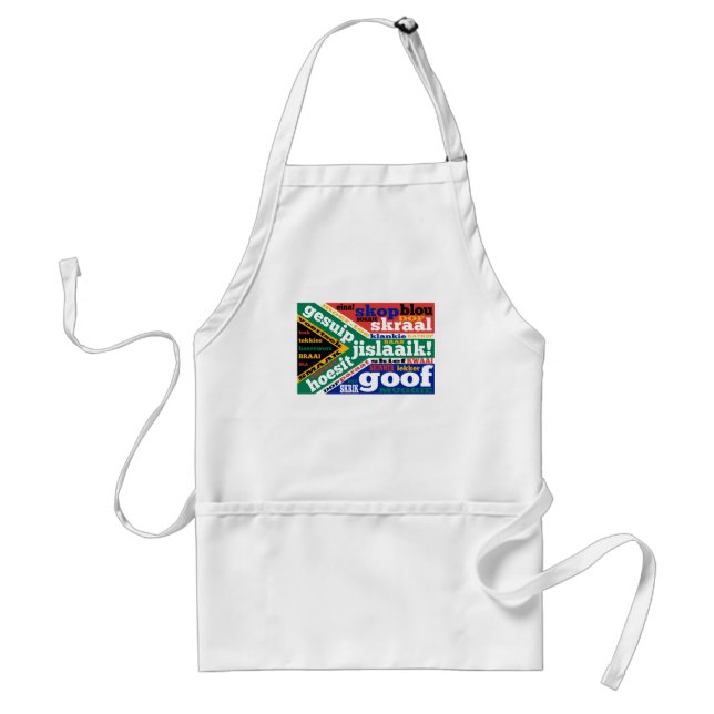 South African slang and colonialisms Standard Apron (Front)